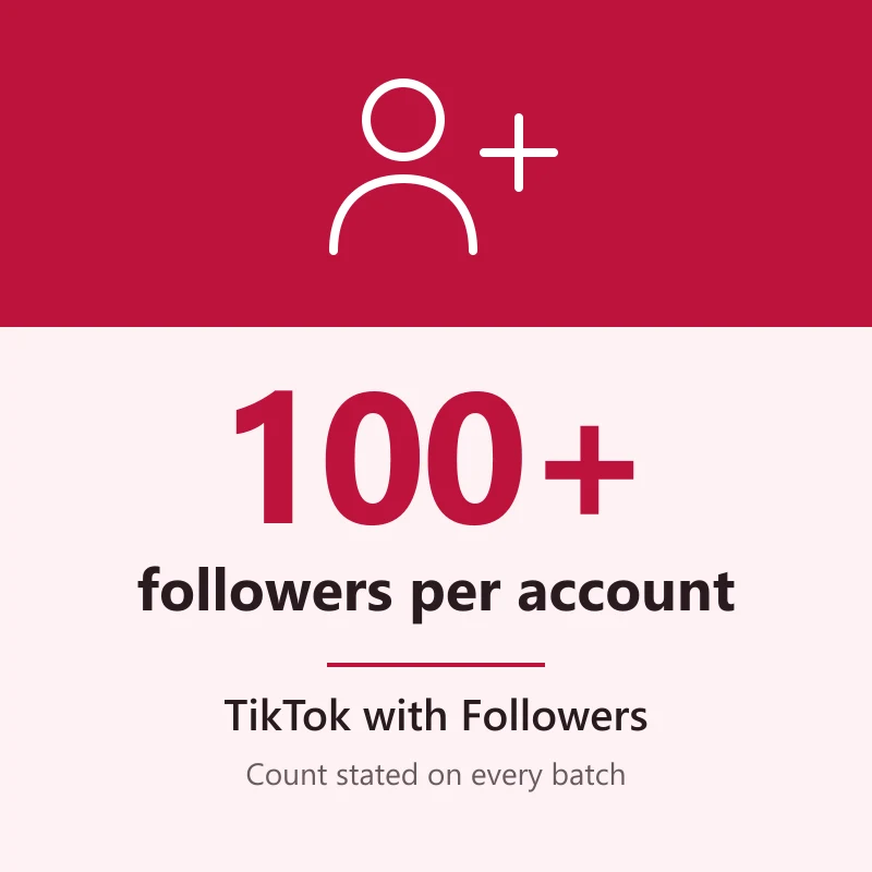 Buy TikTok Accounts with Followers